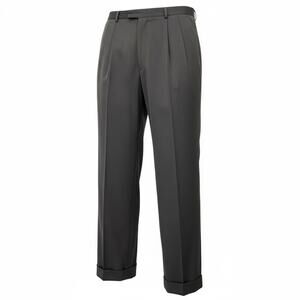 PERRY ELLIS Travel luxe Men's Dress Pants NEW Size 38/32 Non iron Gray
